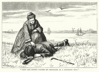 Ilustración para Grandes Esperanzas de Charles Dickens (grabado) de Francis Arthur Fraser
