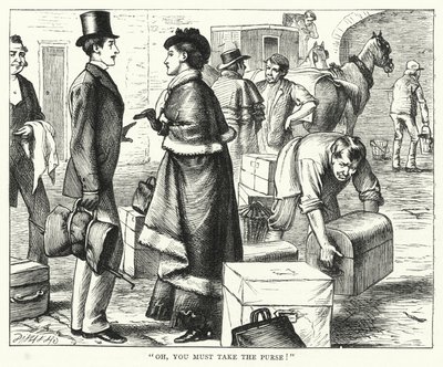 Ilustración para Grandes Esperanzas de Charles Dickens de Francis Arthur Fraser