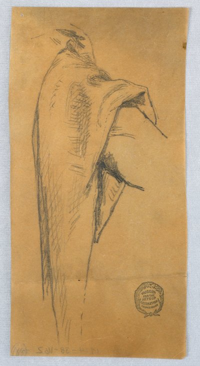 Estudio de drapeado de Francis Augustus Lathrop