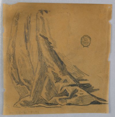 Estudio de drapeado de Francis Augustus Lathrop