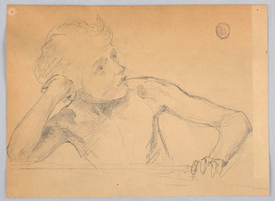 Estudio de figura de Francis Augustus Lathrop