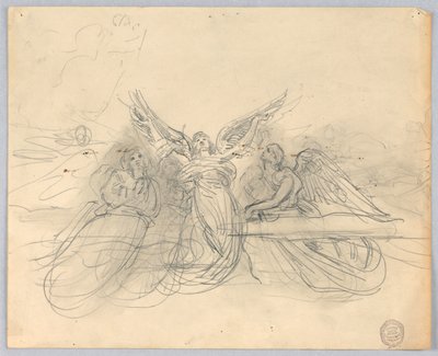 Grupo de ángeles de Francis Augustus Lathrop