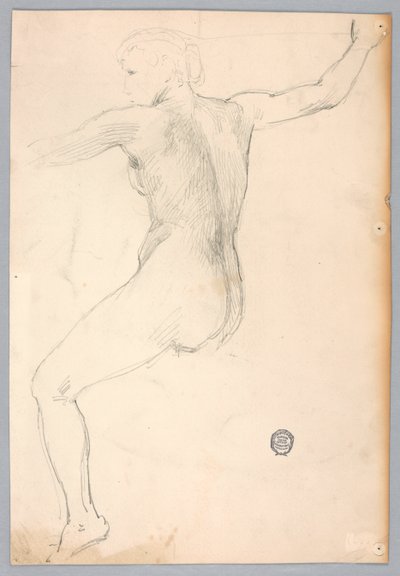 Boceto para "Noche" de Francis Augustus Lathrop