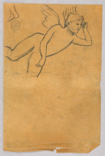 Boceto para Putto de Francis Augustus Lathrop