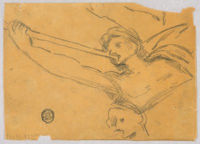 Boceto para un ángel de Francis Augustus Lathrop