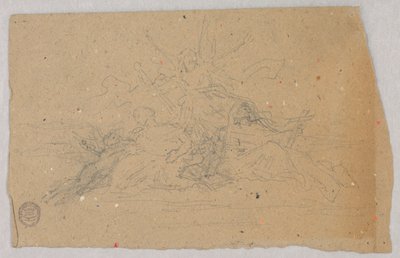 Boceto de Caridad, Fe y Esperanza de Francis Augustus Lathrop