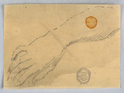Boceto de Mano y Muñeca de Francis Augustus Lathrop