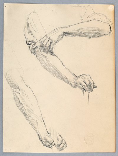 Estudios de brazos de Francis Augustus Lathrop