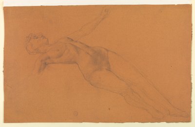 Estudio para "Diana y sus asistentes entre las constelaciones" de Francis Augustus Lathrop