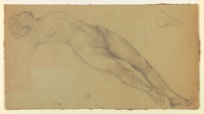 Estudio para "Diana y sus asistentes entre las constelaciones" de Francis Augustus Lathrop