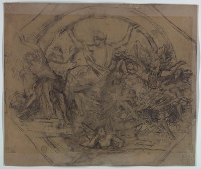 Estudio para "Zodiaco" de Francis Augustus Lathrop