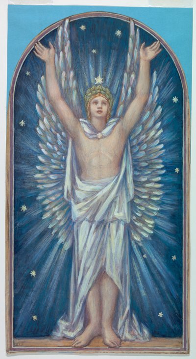 Estudio para figura de Francis Augustus Lathrop