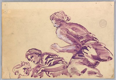 Estudio de Figuras para un Techo de Francis Augustus Lathrop