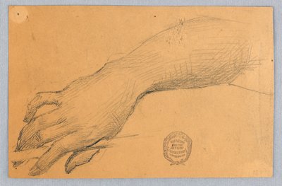 Estudio de Mano y Muñeca de Francis Augustus Lathrop