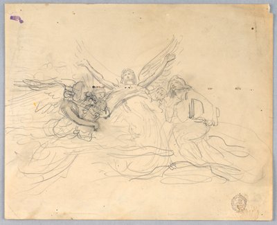 Ángeles adoradores de Francis Augustus Lathrop