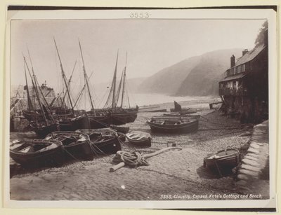 Clovelly, cabaña y playa de Crazed Kate de Francis Bedford