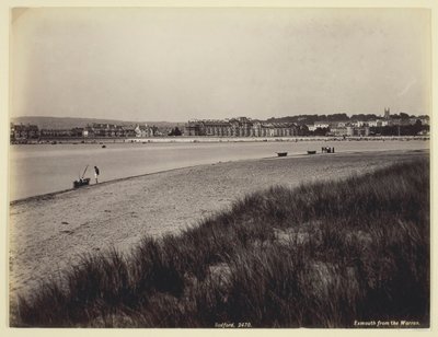 Exmouth desde el Warren, 1860-94 de Francis Bedford