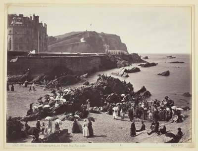 Ilfracombe, Wildersmouth desde el desfile de Francis Bedford