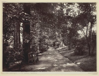 Leamington, en los Jardines Jephson de Francis Bedford