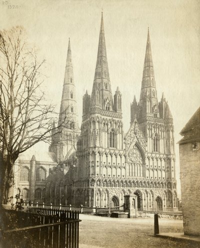 Catedral de Lichfield, Staffordshire de Francis Bedford