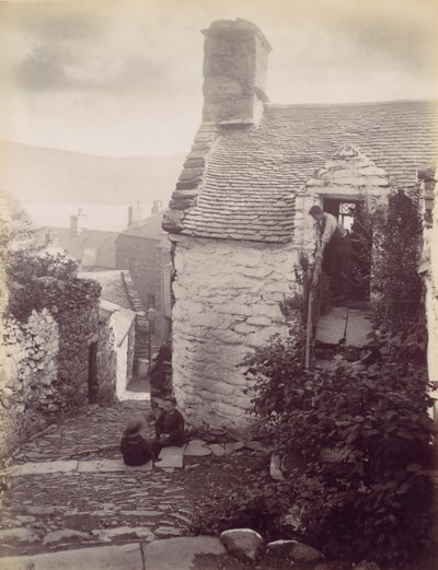 Viejo Barmouth, años 1870 de Francis Bedford