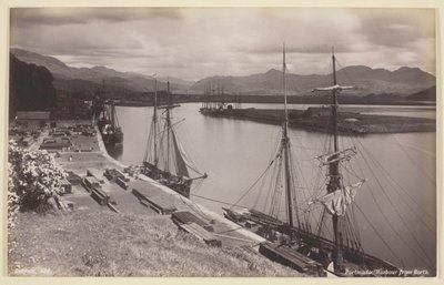 Puerto de Portmadoc desde Borth de Francis Bedford