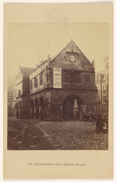 Shrewsbury - La Casa del Mercado. de Francis Bedford
