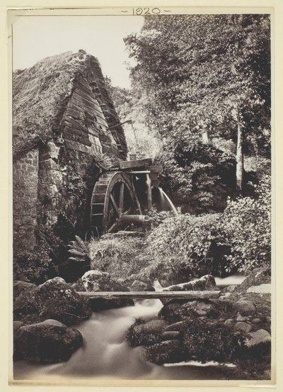 Sin título [molino de agua], 1860-94 de Francis Bedford