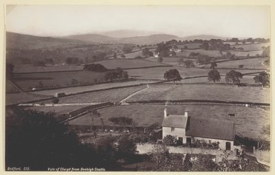 Valle de Clwyd desde el castillo de Denbigh de Francis Bedford
