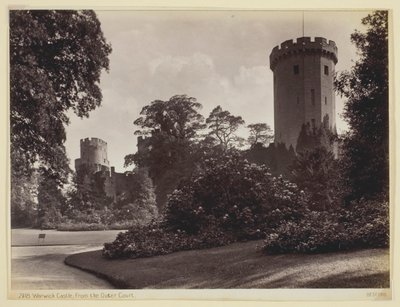 Castillo de Warwick, desde el Patio Exterior de Francis Bedford