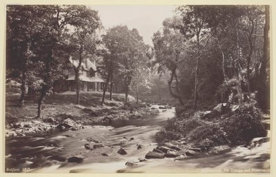 Watersmeet, La Cabaña y los Arroyos, 1860-94 de Francis Bedford