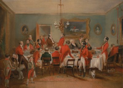 Salón de los Solteros: El desayuno de caza de Francis Calcraft Turner