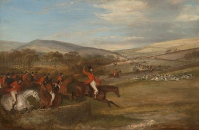 La Caza de Berkeley, 1842: Full Cry de Francis Calcraft Turner