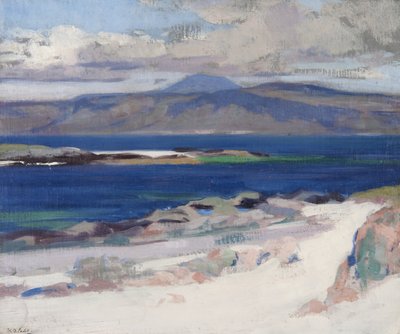 Ben More desde Iona de Francis Campbell Boileau Cadell