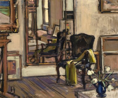 Interior, Regent Terrace, Edimburgo, 1932-33 de Francis Campbell Boileau Cadell