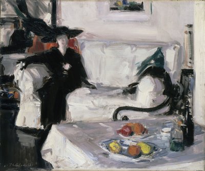 Interior con figura de Francis Campbell Boileau Cadell