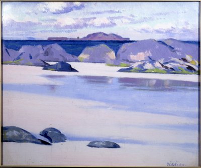 Marea Baja, Iona, Mirando hacia el Sombrero del Holandés, Lunga de Francis Campbell Boileau Cadell