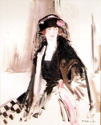 Retrato de Lady Lavery de Francis Campbell Boileau Cadell