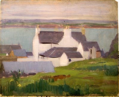 El Estudio del Artista, Iona, desde el Hotel St. Columba de Francis Campbell Boileau Cadell