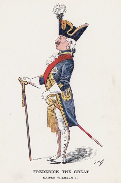 Federico el Grande, Kaiser Wilhelm II de Francis Carruthers Gould