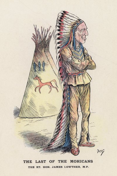 El Último de los Mohicanos, El Muy Honorable James Lowther de Francis Carruthers Gould