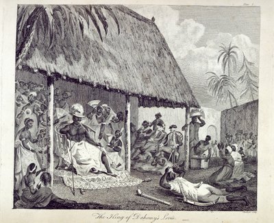 El dique del rey de Dahomy, placa I de 