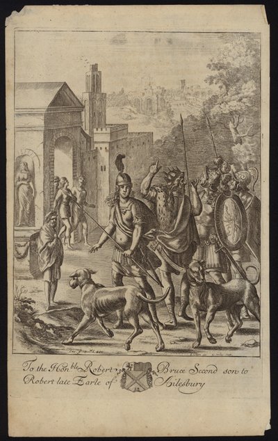 Evandro y Eneas en Palentium de Francis Cleyn