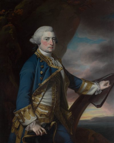 Almirante Harry Paulet 1719-1794, Sexto Duque de Bolton de Francis Cotes