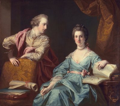 Isabel y Thomas Crathorne, 1767 de Francis Cotes