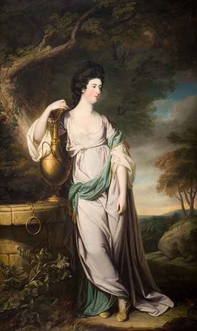 Retrato de la señorita Catherine Eld, 1767 de Francis Cotes