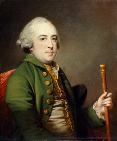 Retrato de caballero c.1765 (óleo sobre lienzo) de Francis Cotes