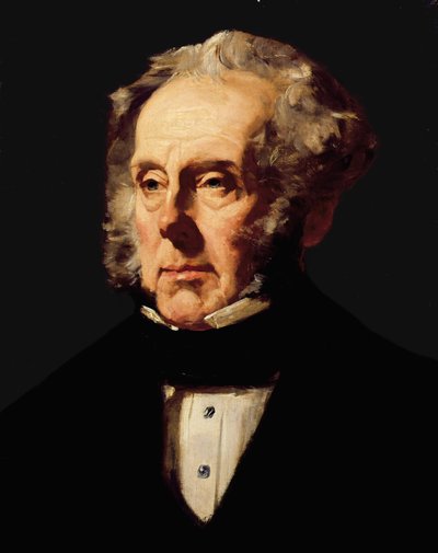 Henry John Temple, 3er Vizconde Palmerston, c.1855 de Francis Cruikshank