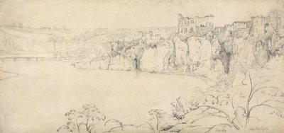 Castillo de Chepstow en el Wye de Francis Danby