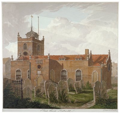Iglesia de San Pablo, Shadwell, Londres de Francis Danby